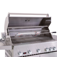 42-Zoll-BBQ-Grill mit 5 Brennern aus Edelstahlguss und Seitenbrenner CBF500CDC