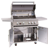 34” cast stainless steel burner BBQ grill CBF4DD