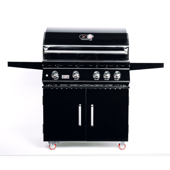 Barbecue de 34 po à 4 brûleurs en acier inoxydable moulé CBF401(B)