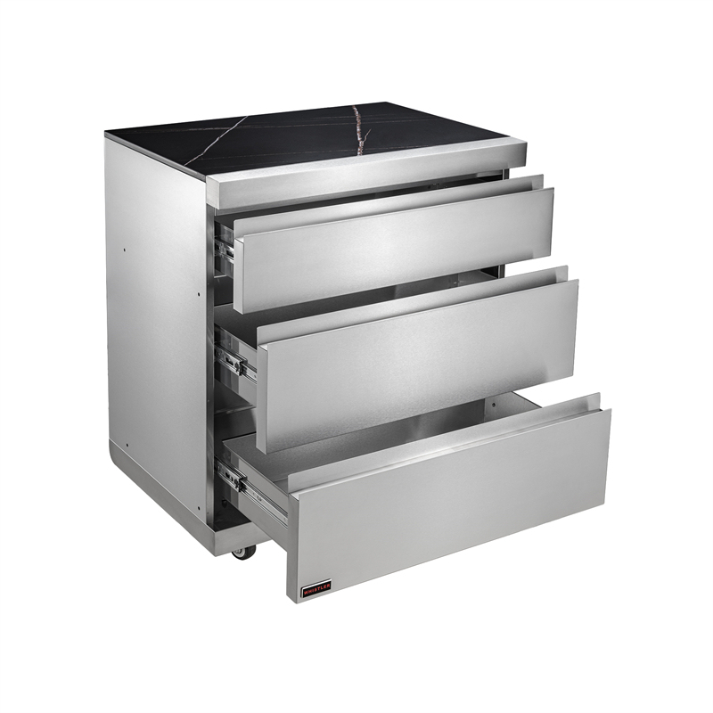 Schrankmodul mit 3 Schubladen KU-SD3 CB4 und CB6