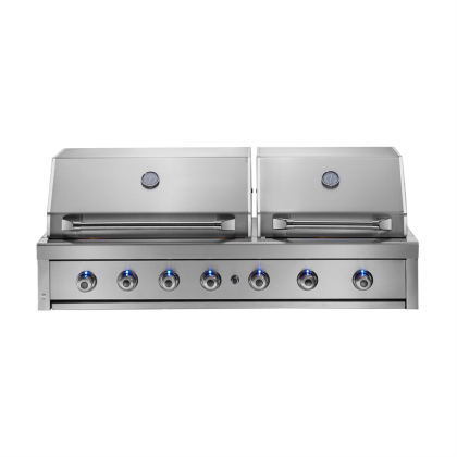 6 Burner Double hood Stainless Steel Built-In BBQ CBU-601(DH)-B