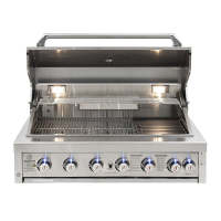 6-Flammen-Einbaugrill aus Edelstahl der CBU-Serie CBU-601-B