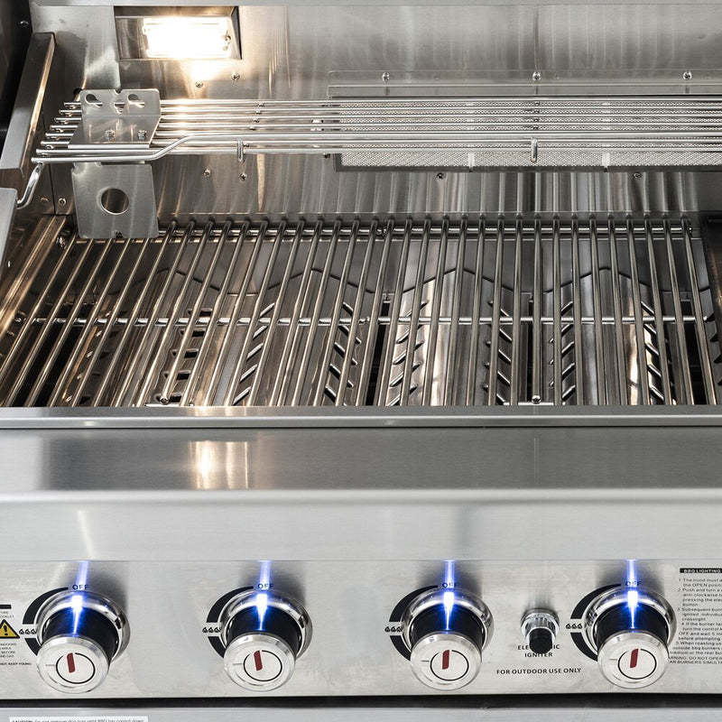 6-Flammen-Einbaugrill aus Edelstahl der CBU-Serie CBU-601-B