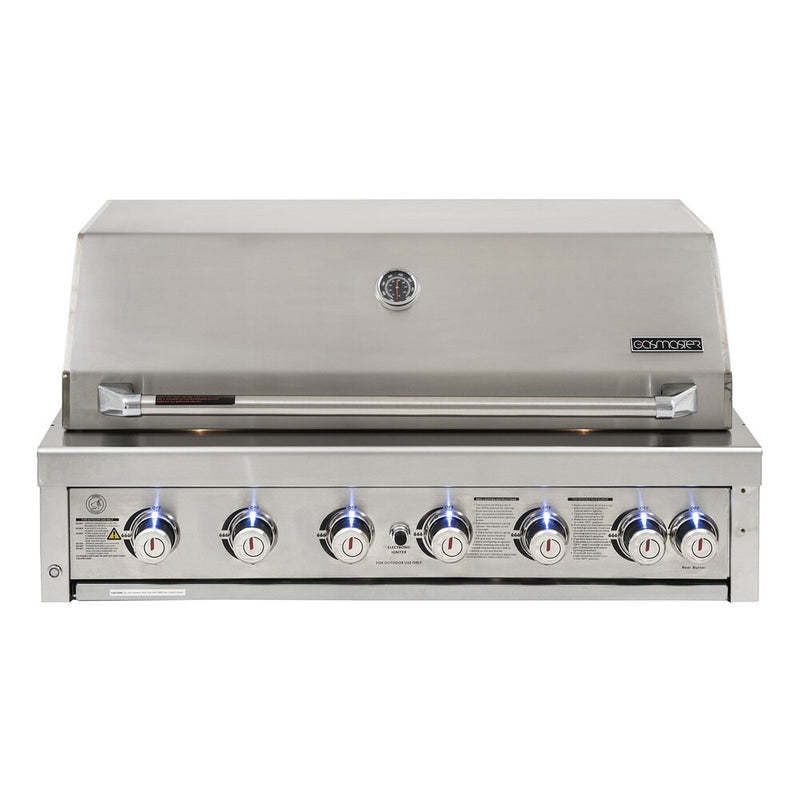 6-Flammen-Einbaugrill aus Edelstahl der CBU-Serie CBU-601-B
