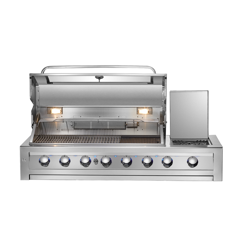 6 burner built in with glass viewing windows CBM-611BB