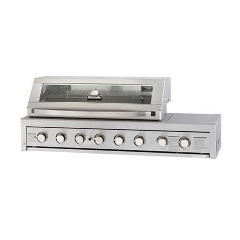 6 Burner stainless Steel Built-In with side burner BBQ CBU-611BBW