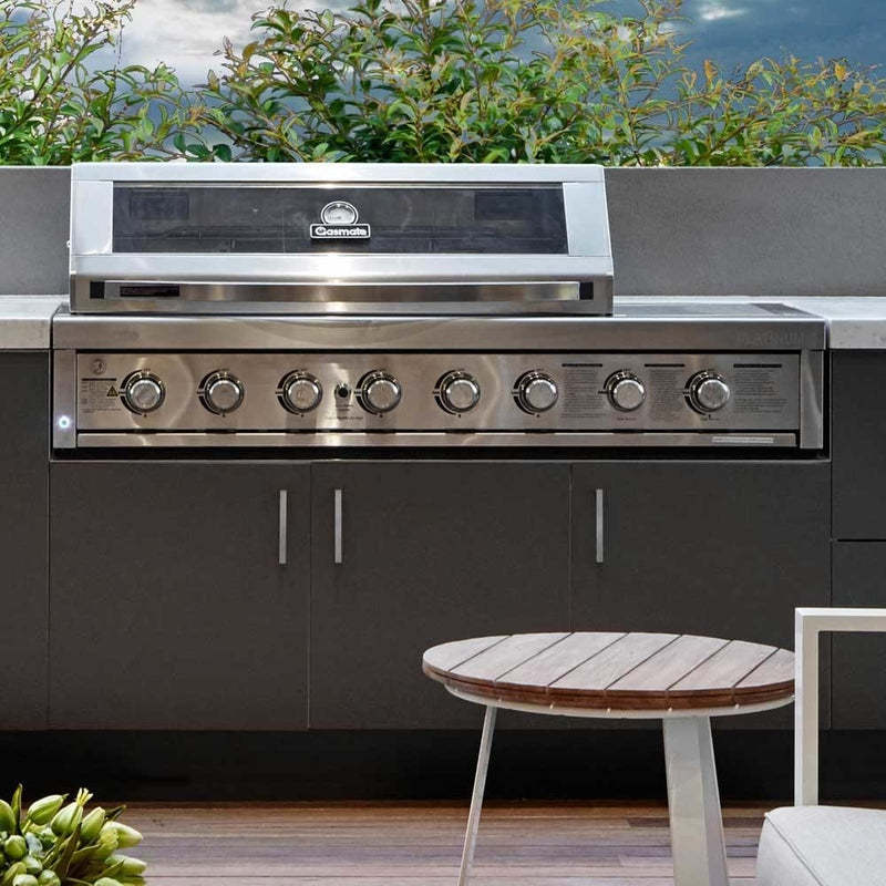 6 Burner stainless Steel Built-In with side burner BBQ CBU-611BBW