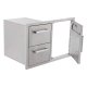 Double Drawer and Door Combo CBADC