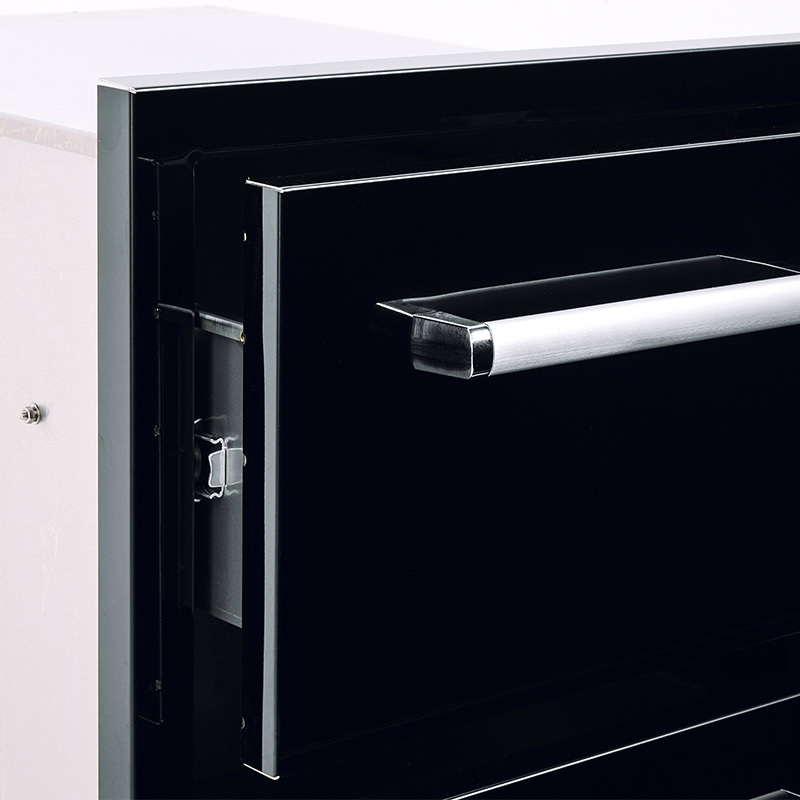 درج ثلاثي أسود من الفولاذ المقاوم للصدأ CBATD-B