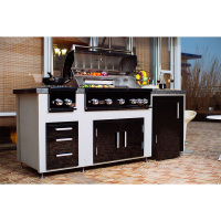 درج ثلاثي أسود من الفولاذ المقاوم للصدأ CBATD-B