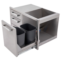 Triple Drawer & Trash Drawer Combo CBATDT