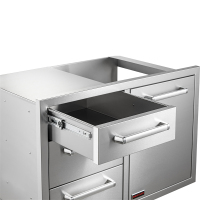 Triple Drawer & Trash Drawer Combo CBATDT