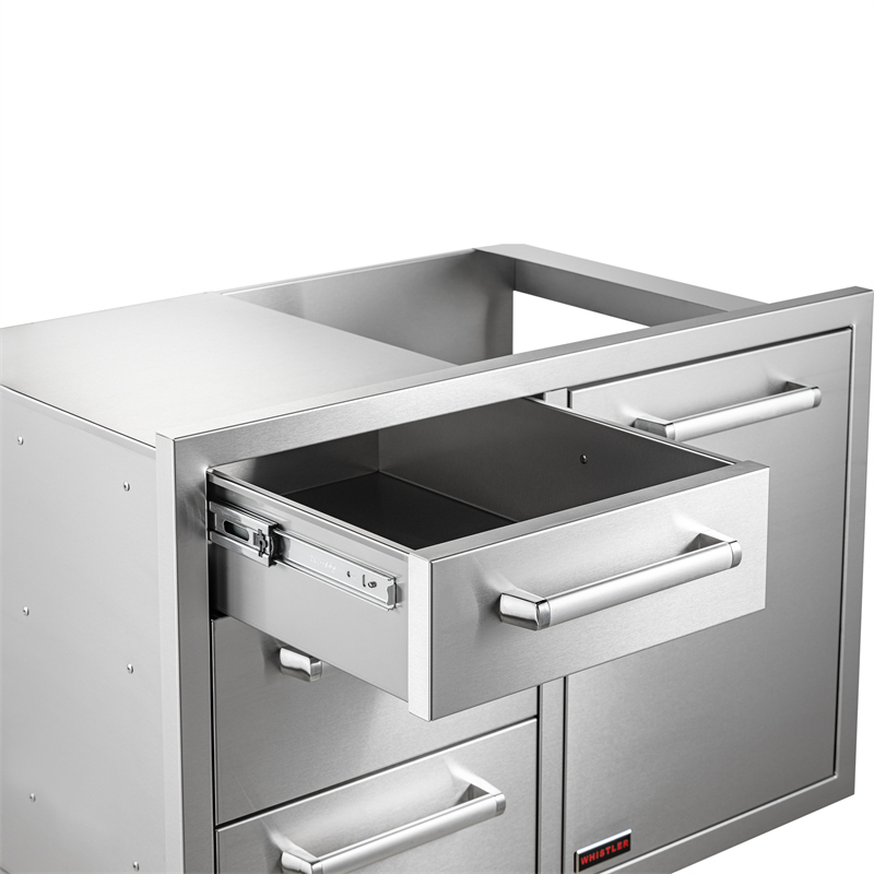 Triple Drawer & Trash Drawer Combo CBATDT