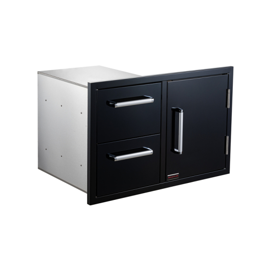 Double Drawer & Door Access Comb CBADC-B