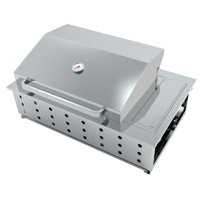 4 Burner Drop In BBQ with hood