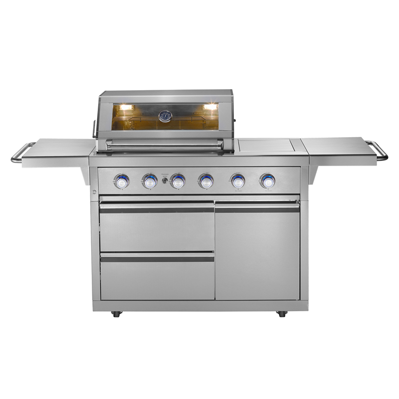 4 Burner Stainless Steel Outdoor Modular Kitchen CBU-411-A