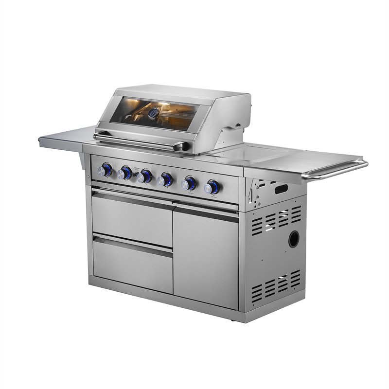 4 Burner Stainless Steel Outdoor Modular Kitchen CBU-411-A