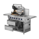 4 Burner Stainless Steel Outdoor Modular Kitchen CBU-411-A