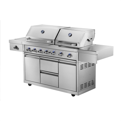 Twin Hood 6 Brænder BBQ Køkken CBU-601(B)(DH)-T