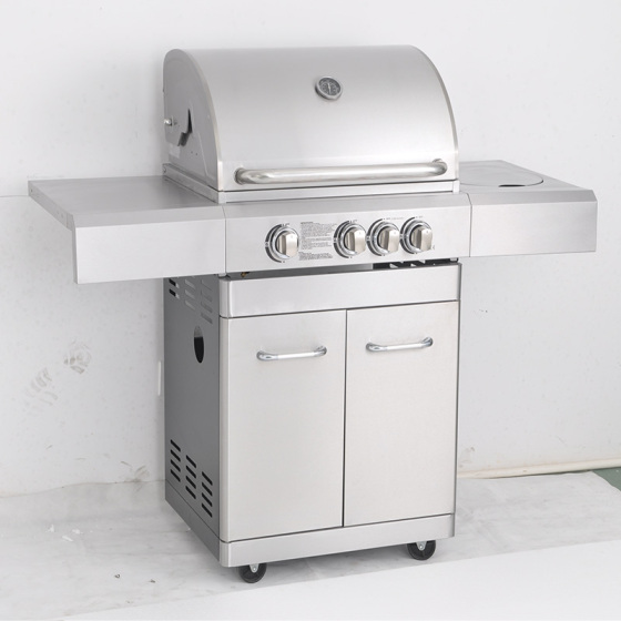 Vrijstaande BBQ met 3 branders inclusief 1 zijbrander CBD-310BC