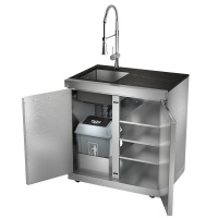 Sink, Bin & storage all in one KU-SWB CB4& CB6