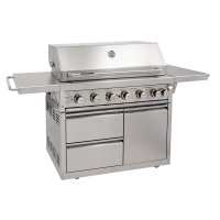 6 burner gas grill with rear burner CBU-601-A