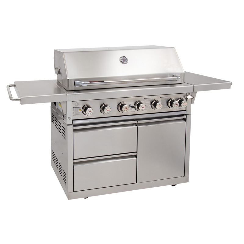 6 burner gas grill with rear burner CBU-601-A