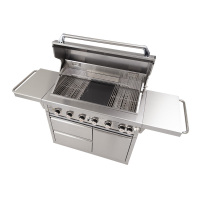6 burner gas grill with rear burner CBU-601-A