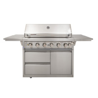 6 burner gas grill with rear burner CBU-601-A
