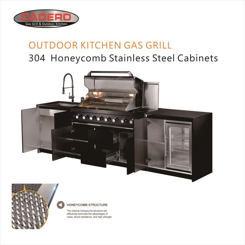 Waterproof anti-water gas grill outdoor Kitchen CBK611