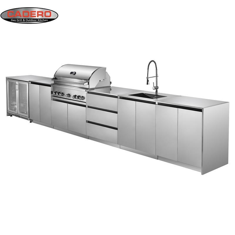 Waterproof anti-water gas grill outdoor Kitchen CBK611V
