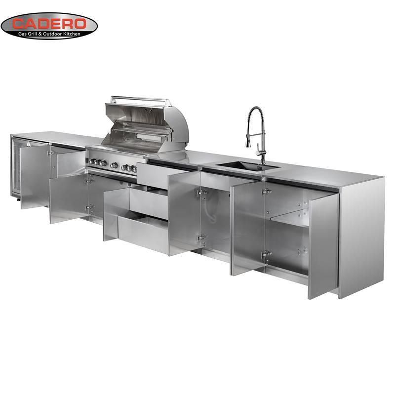 Waterproof anti-water gas grill outdoor Kitchen CBK611V