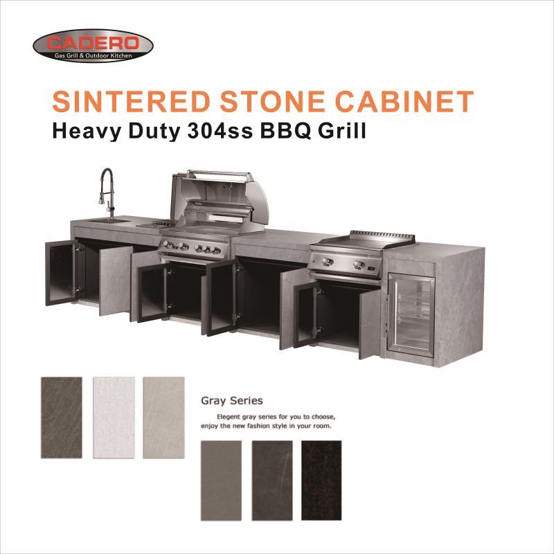 مطبخ حجر متكلس 4 شعلة