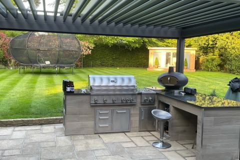Client OutDoor Kitchen Deisign
