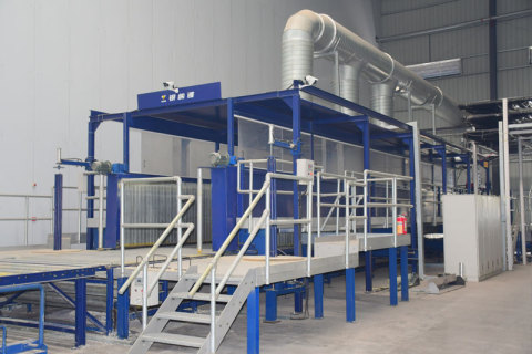 Máy tạo bọt loại liên tục