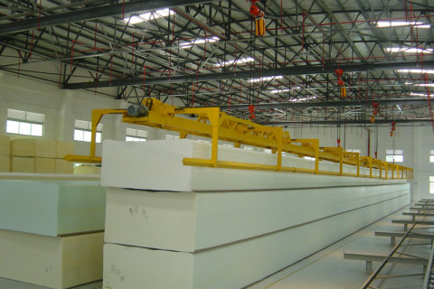 وحدة رافعة بلوك الرغوة