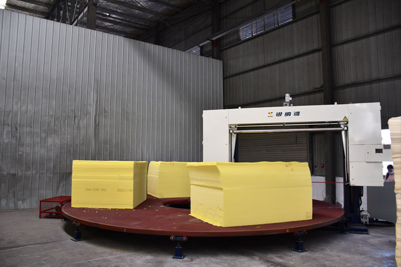 Carrousel Foam Block Cutting Machine