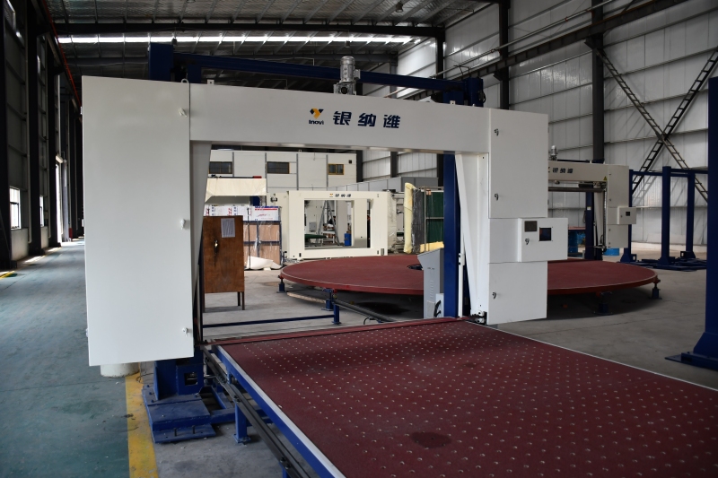 Mesin Pemotong Busa Horizontal