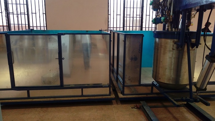 Вспенивающая машина для коробок