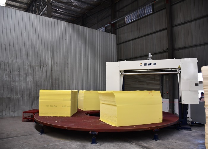 Carrousel Foam Block Cutting Machine