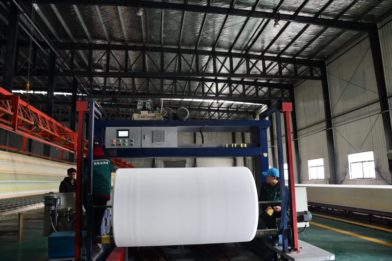 High Density Long Sheet Foam Cutting Machine