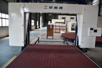 Mesin Pemotong Busa Horizontal