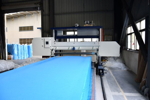 Long Sheet Foam Cutting Machine
