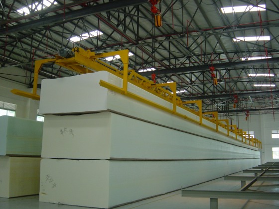 Introduced new foam block clamping unit for efficient foam production