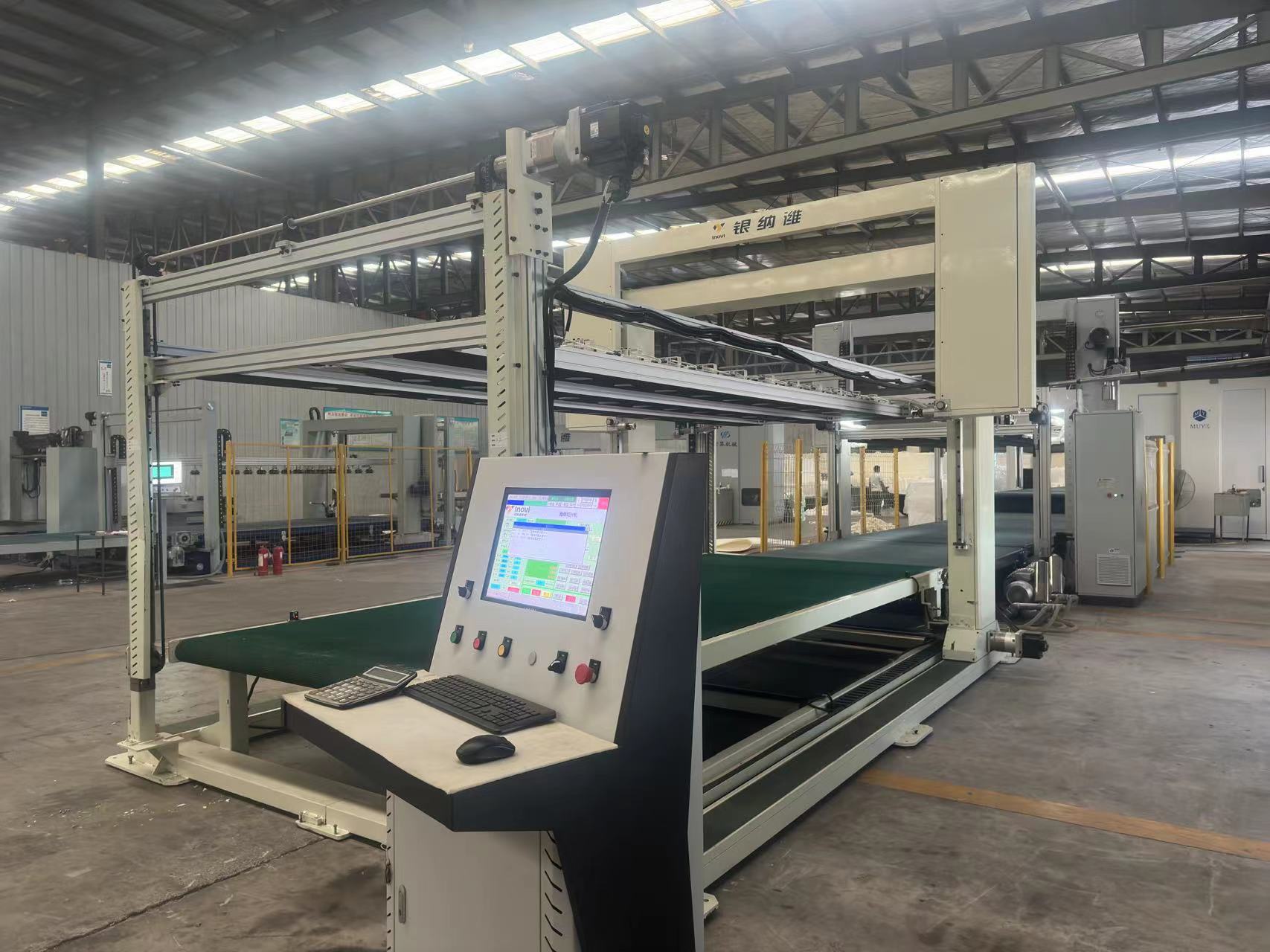 CNC horizontal blade foam slice cutting machine