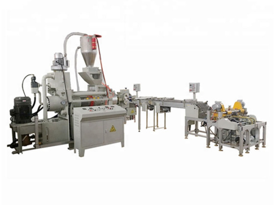 Máquina extrusora automática de velas