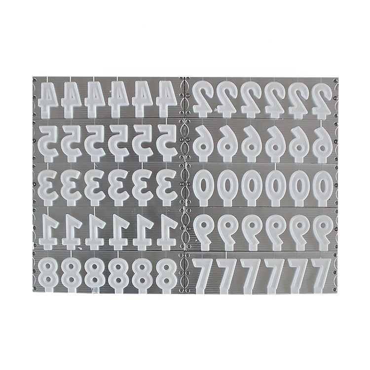 Birthday Candle Number Mold