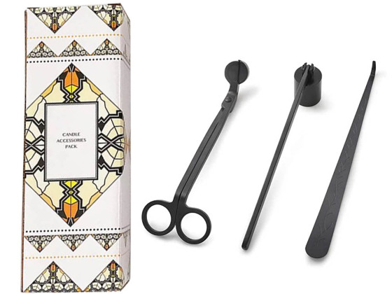 Kit de 3 coupe-mèches pour bougies