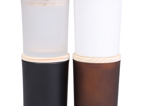 Lumânare cu vopsea colorată Borcan de sticlă