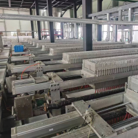Paraffin wax slab shape making machine